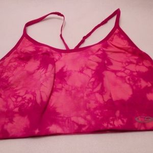 2 Womans Pink Champion Low Impact Sports Bra Sz XL